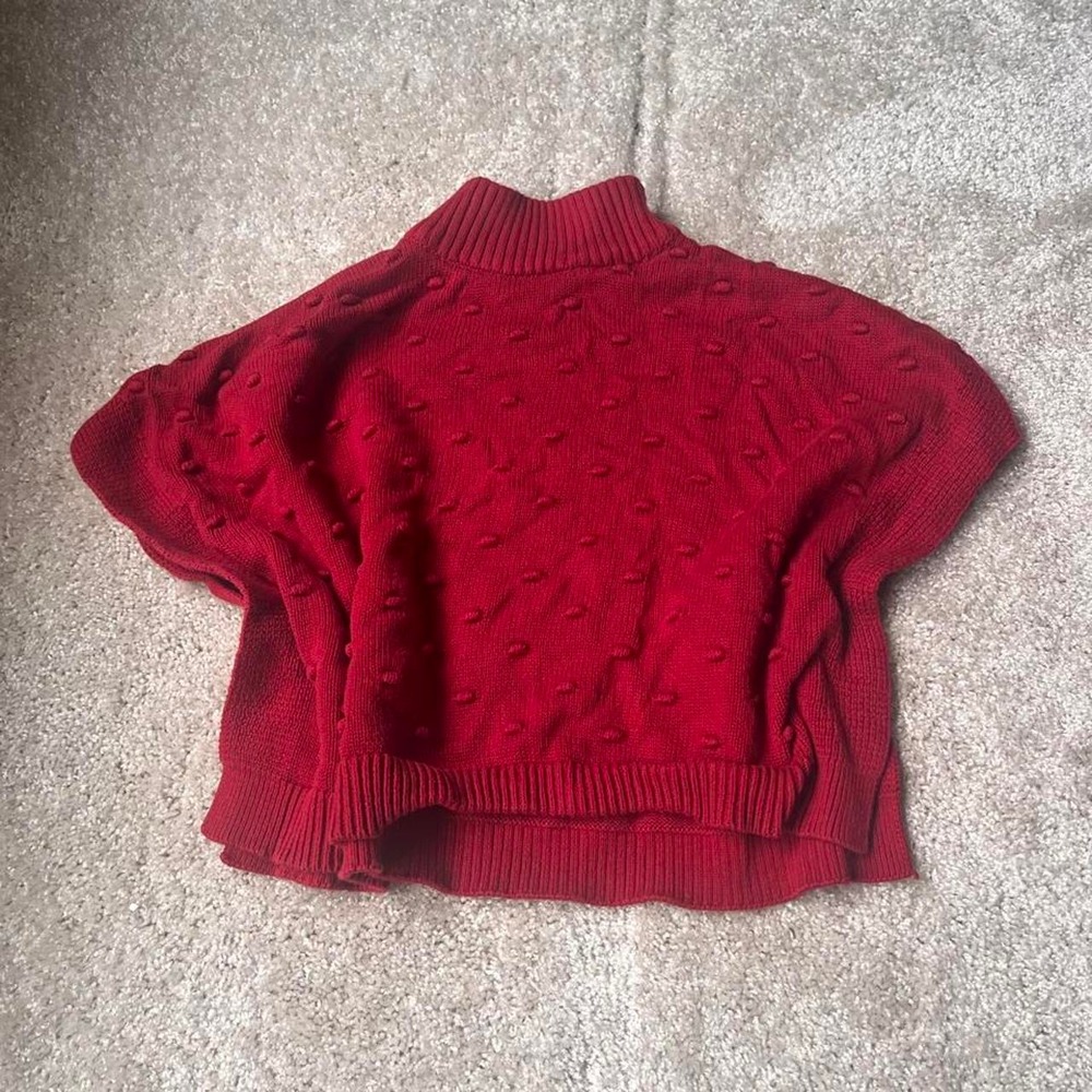 Carter's kids red cardigan